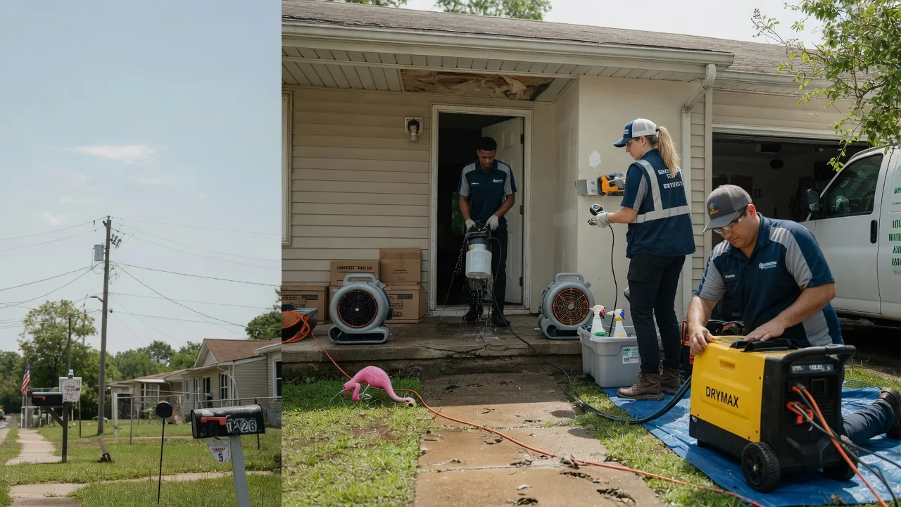 Storm Damage Water Removal in York, PA near me